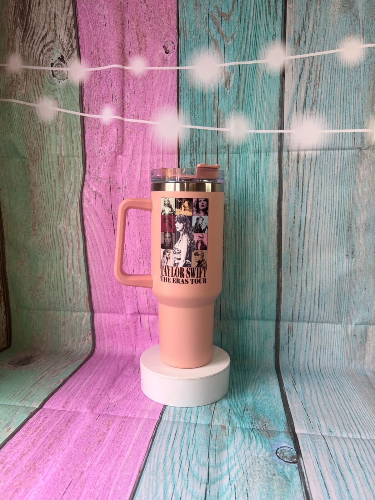 Taylor Swift ERAS Tour insulated Tumbler, Hot & Cold 40oz, with lid & Straw