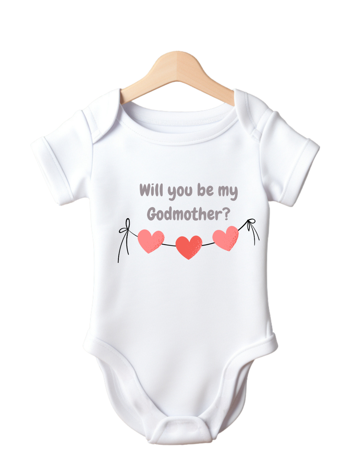 Will You Be My Godmother? Baby Vest