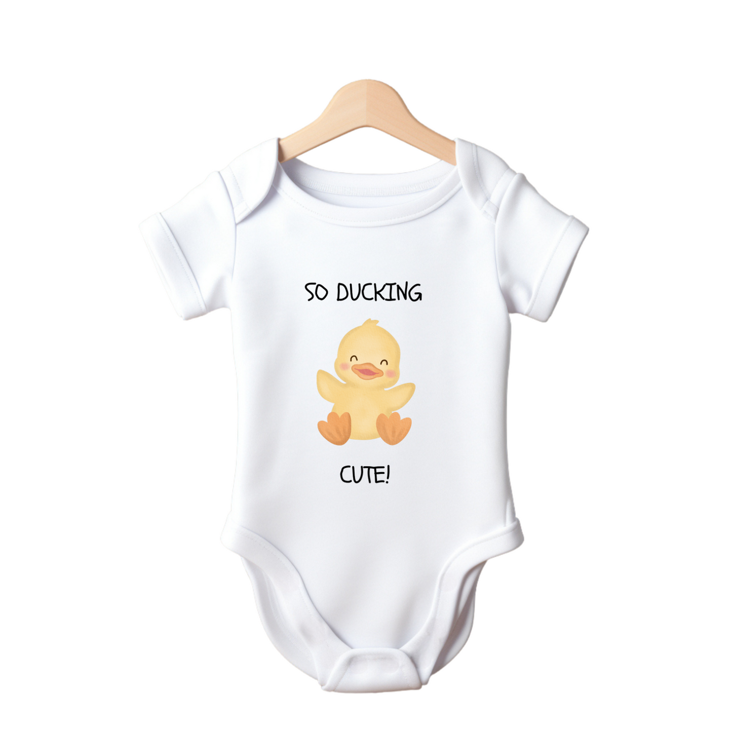 So Ducking Cute - Baby Vest
