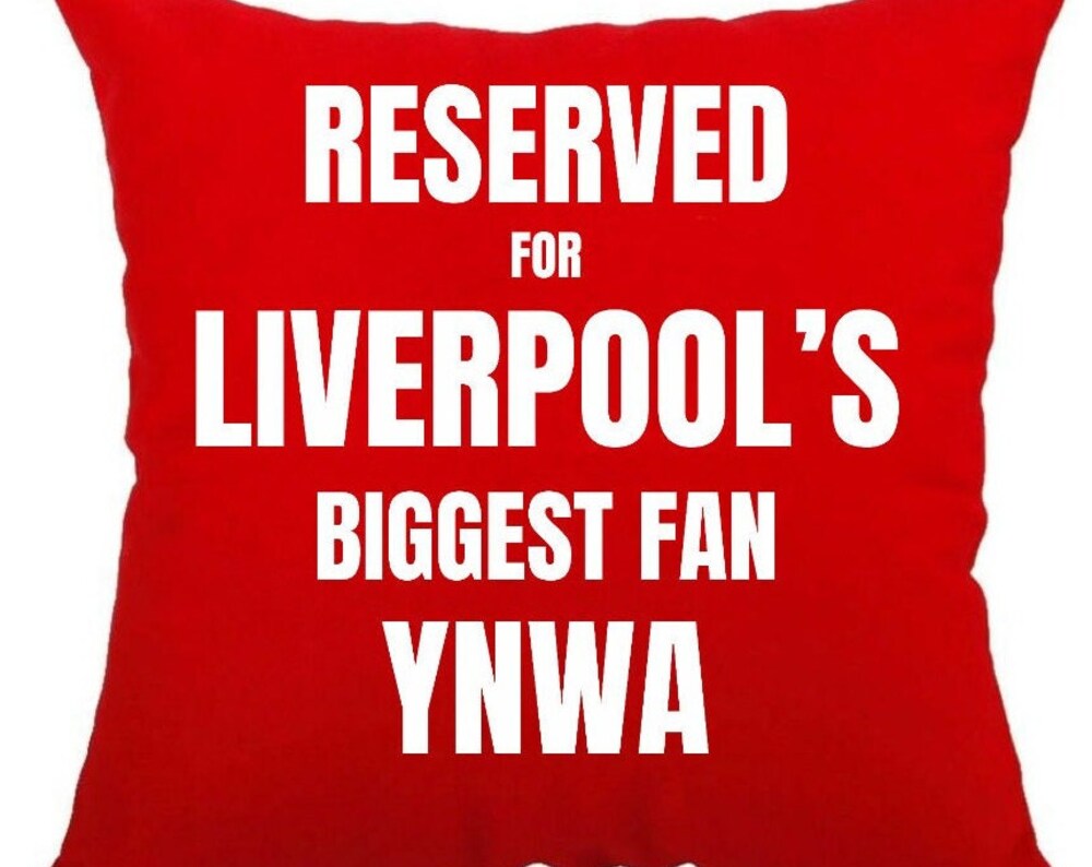 Liverpool Supporter Cushion with Inner