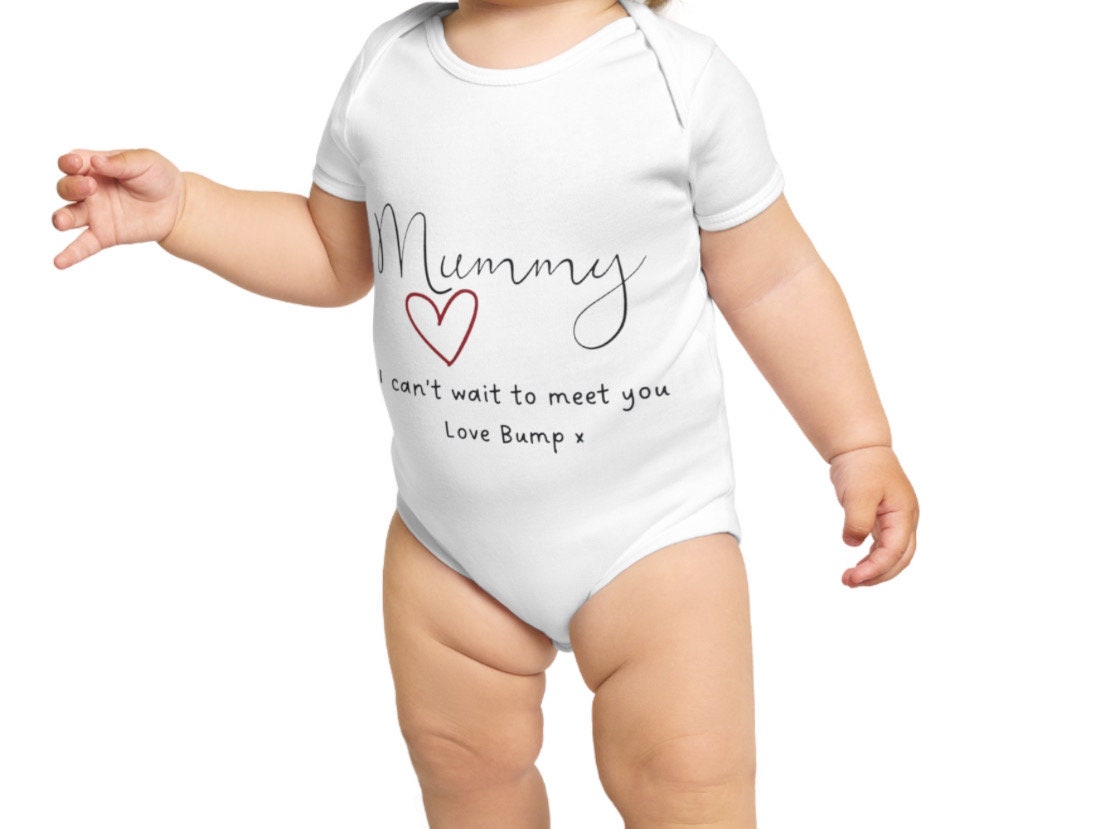 I can’t wait to meet you mummy baby grow