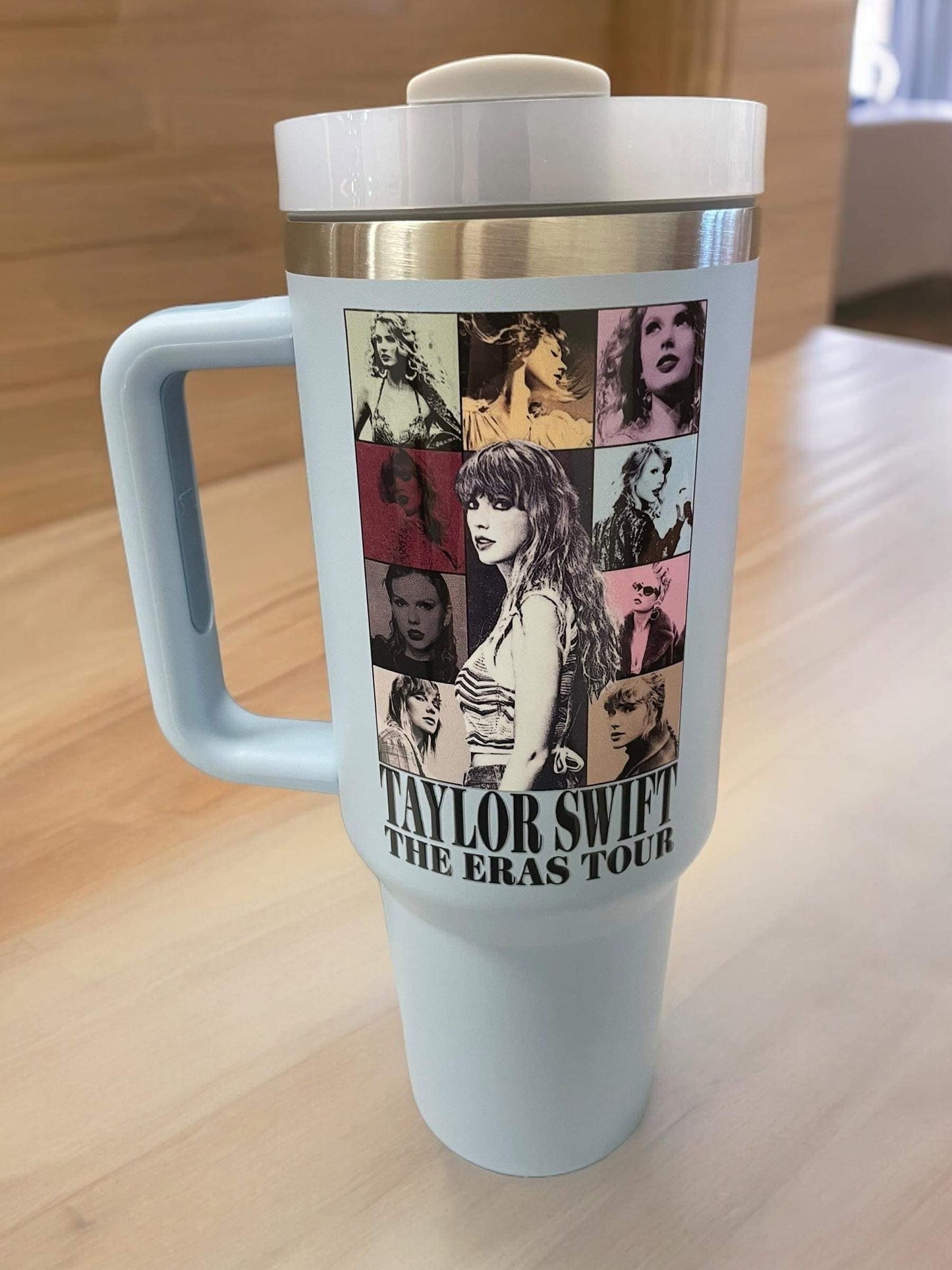 Taylor swift 40oz Stanley dupe with handle