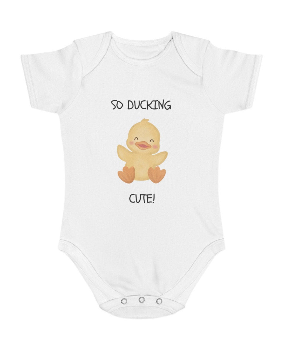 So ducking cute Baby Vest
