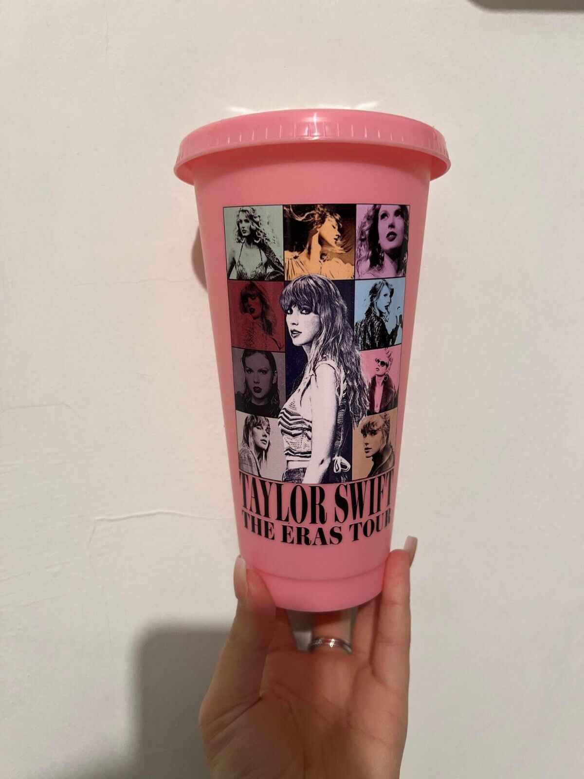Taylor Swift Cold Cup 24oz Eras Tour with Lid & Straw