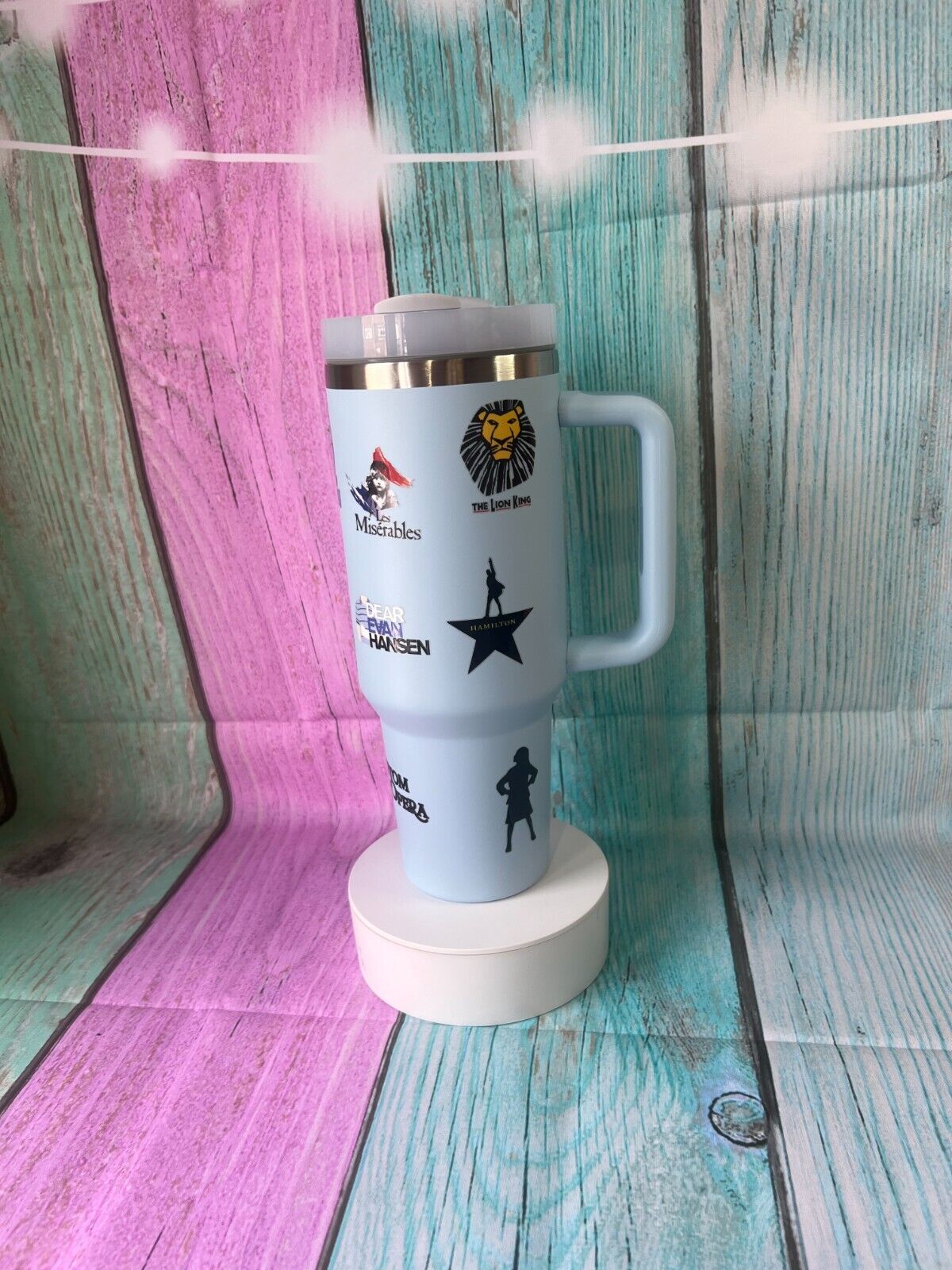 Musical theatre inspired 40oz Stainless Steel Tumbler