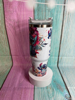 Stitch Just A Girl Who Loves Stitch 40oz insulated tumbler hot & Cold