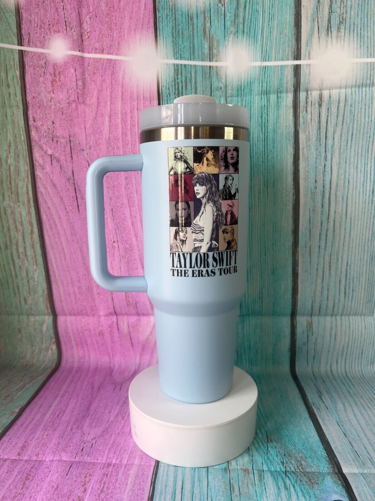Taylor Swift Eras Tour  40oz insulated Stainless Steel Tumbler with Straw