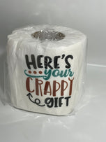 Novelty Christmas Toilet Roll, Funny Gift, Secret Santa gift - **please read description***