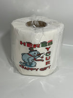 Novelty Christmas Toilet Roll, Funny Gift, Secret Santa gift - **please read description***