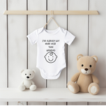 I Have Already Got More Hair Than Grandad funny Baby Vest