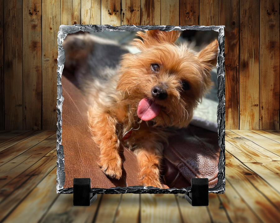 Personalised Photo Slate Coaster 10x10cm