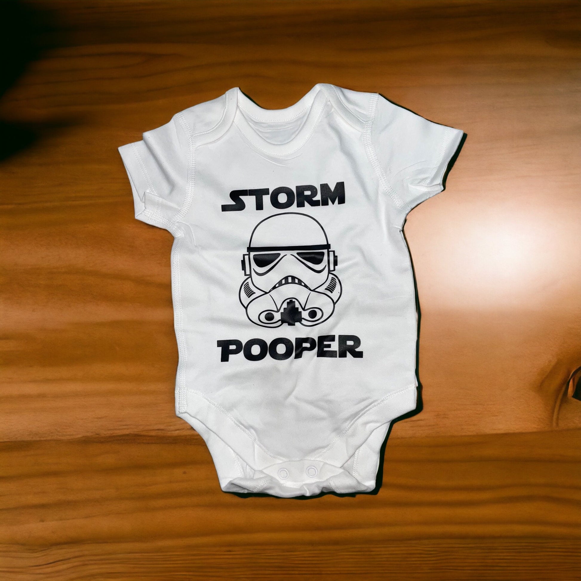 Storm pooper Baby vest, Novelty Baby vest, funny baby
