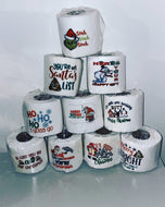 Novelty Christmas Toilet Roll, Funny Gift, Secret Santa gift - **please read description***