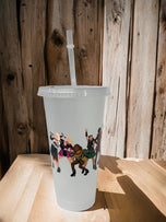 SIX the musical Cold Cup - Personalised, Starbucks style, Coldcup, SIX QUEENS WestEnd the queens