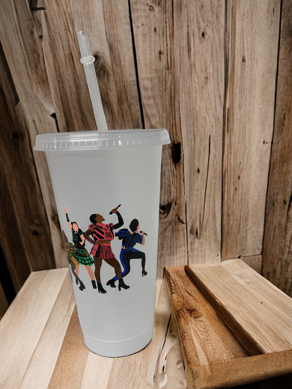 SIX the musical Cold Cup - Personalised, Starbucks style, Coldcup, SIX QUEENS WestEnd the queens