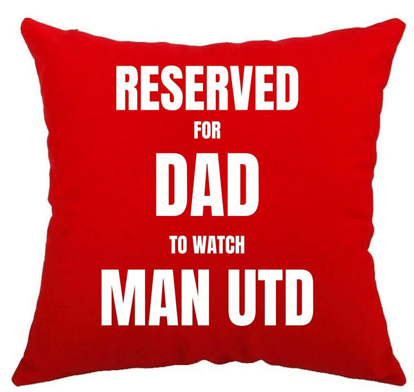 Manchester United Supporter cushion, MUFC, 40x40cm cushion Man UTD