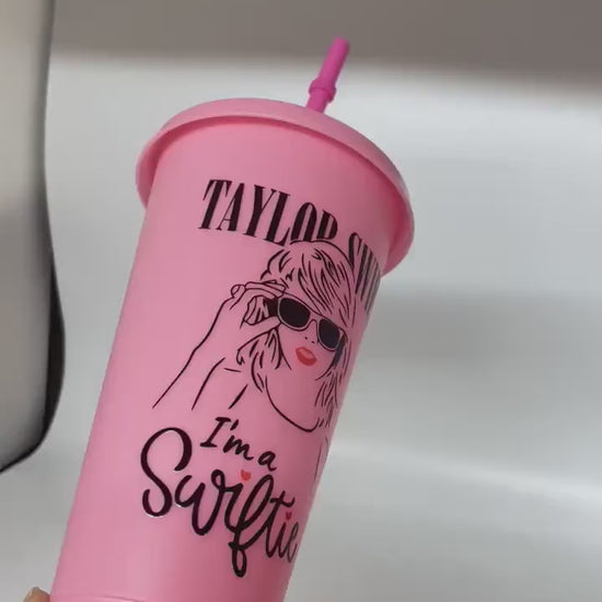 Taylor Swift Cold Cup - Personalised, Starbucks style, Coldcup, Eras Tour. Swiftie