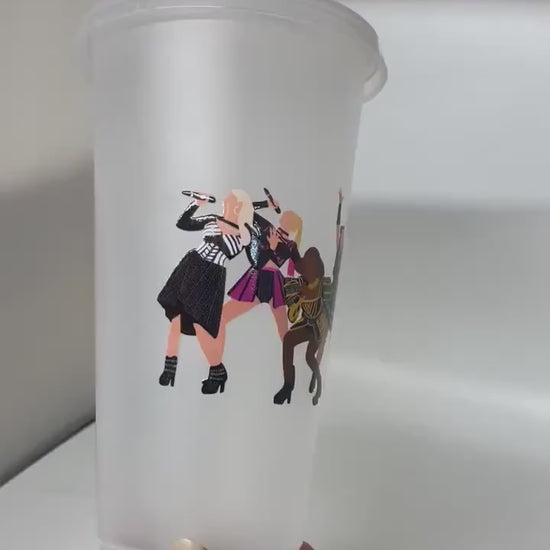 SIX  the musical Cold Cup - Personalised, Starbucks style, Coldcup, SIX QUEENS WestEnd the queens